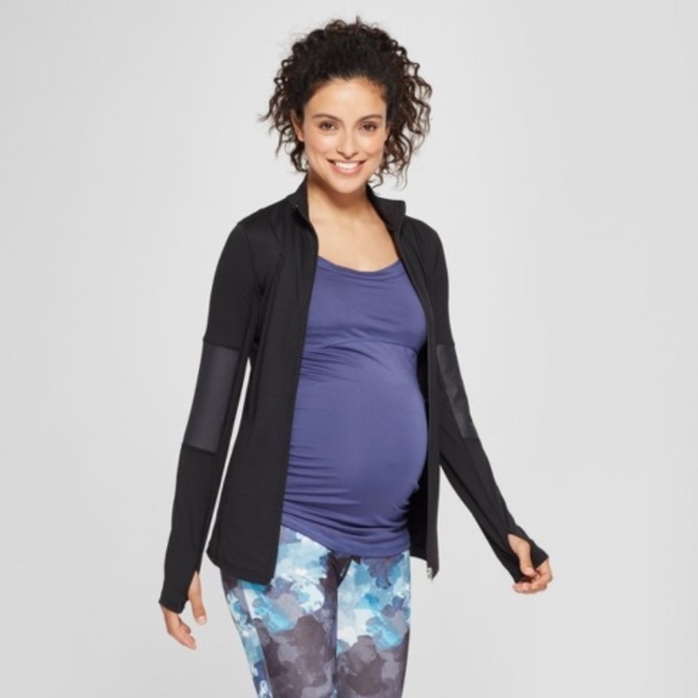 Active maternity jacket